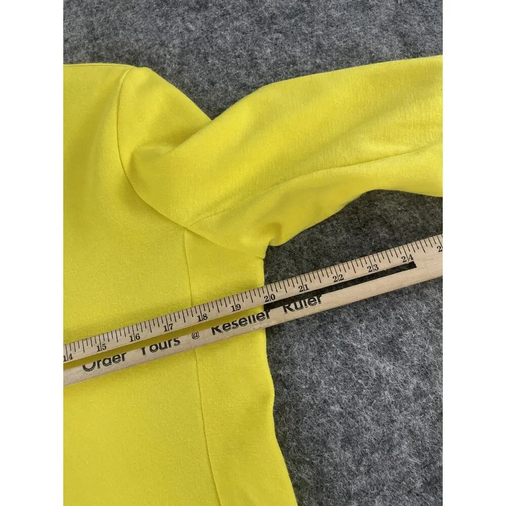 Oakley Gretchen Bleiler Sweater Women Large Sweatshirt Yellow Pullover N87